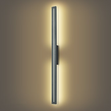 Brilagi - LED buitenwandlamp LINEO, 24W/230V, 3000K, IP65, 100 cm, antraciet