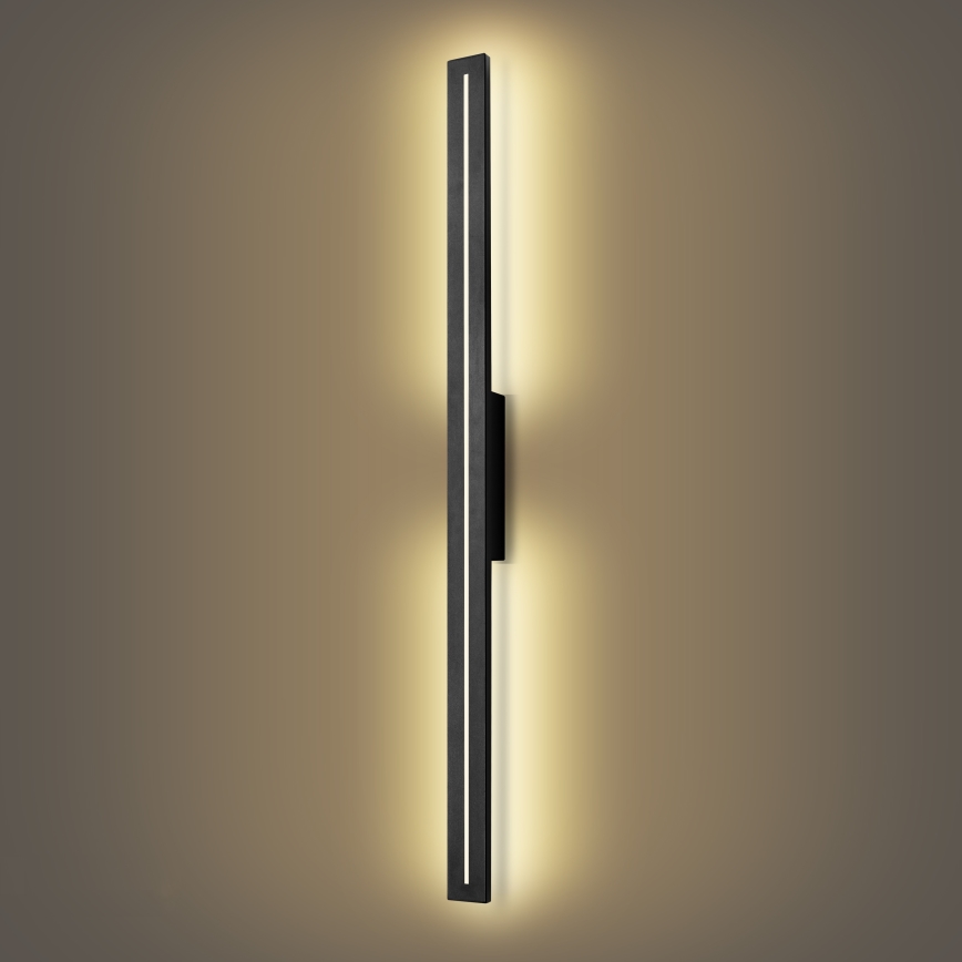 Brilagi - LED buitenwandlamp LINEO LED/24W/230V 3000K IP65 100 cm zwart