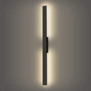 Brilagi - LED buitenwandlamp LUNA LED/24W/230V 4000K IP65 100 cm zwart CRI 90