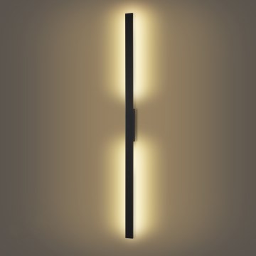 Brilagi - LED buitenwandlamp LUNA LED/30W/230V 3000K IP65 150 cm zwart CRI 90
