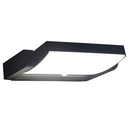 Brilagi - LED Buitenwandlamp met sensor ANKLE LED/18W/230V 4000K IP65 antraciet
