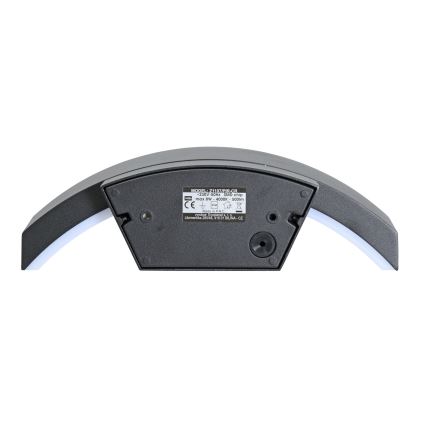Brilagi - LED Buitenwandlamp met sensor ARCELO LED/8W/230V IP54
