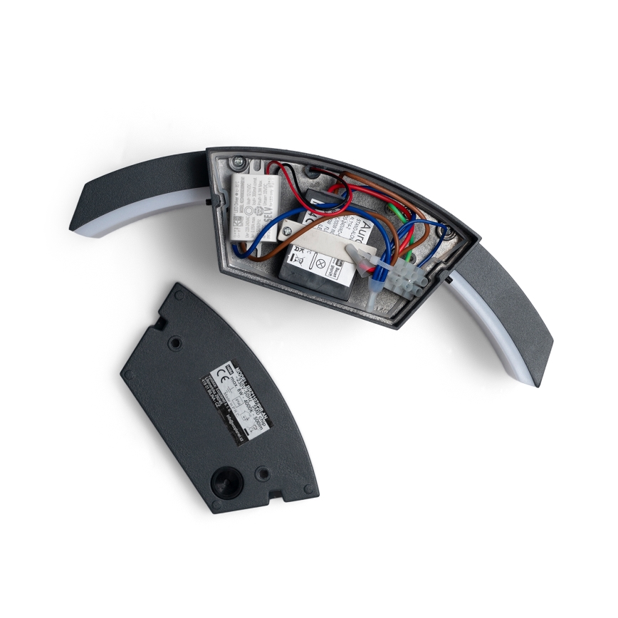 Brilagi - LED Buitenwandlamp met sensor ARCELO LED/8W/230V IP54