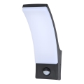Brilagi - LED Buitenwandlamp met sensor ARCELO LED/9W/230V IP44
