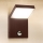 Brilagi - LED buitenwandlamp met sensor RIANO LED/8W/230V bruin IP65