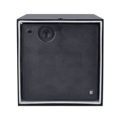 Brilagi - LED Buitenwandlamp met sensor TERNI LED/12W/230V zwart IP44