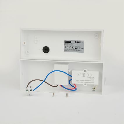 Brilagi - LED buitenwandlamp met geïntegreerde sensor TESSI LED/10W/230V wit IP54