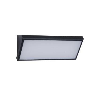 Brilagi - LED buitenwandlamp met sensor TRIANGLE LED/42W/230V 45 cm zwart IP65