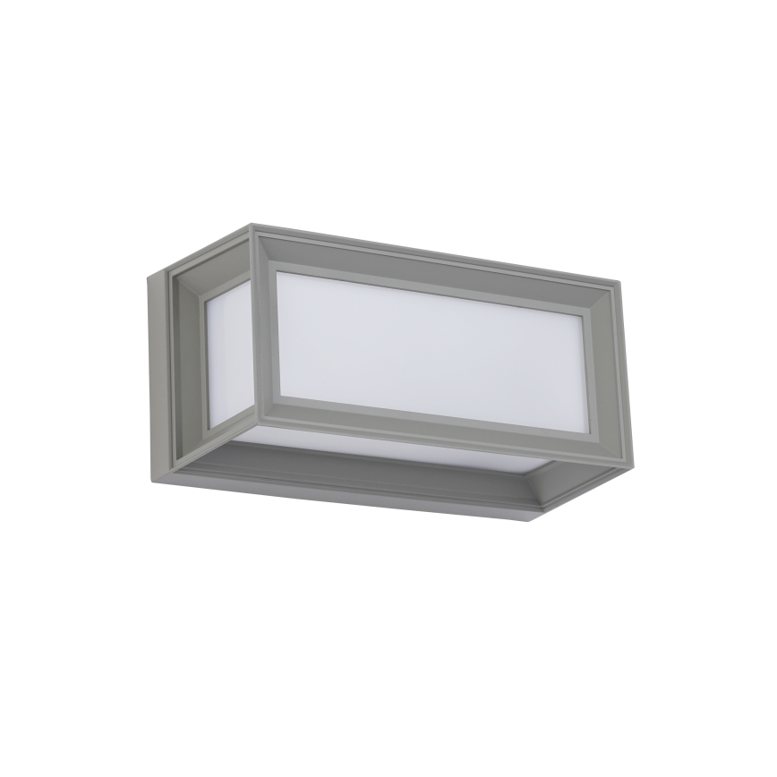 Brilagi - LED buitenwandlamp PARKER LED/12W/230V grijs IP44