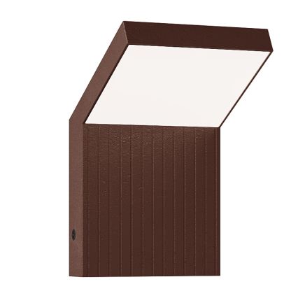 Brilagi - LED buitenwandlamp RIANO LED/8W/230V bruin IP65
