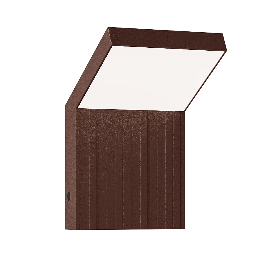 Brilagi - LED buitenwandlamp RIANO LED/8W/230V bruin IP65