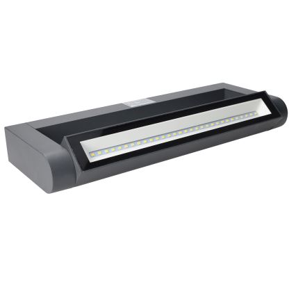 Brilagi - LED buitenwandlamp SALERNO LED/12W/230V 35,5 cm antraciet IP65