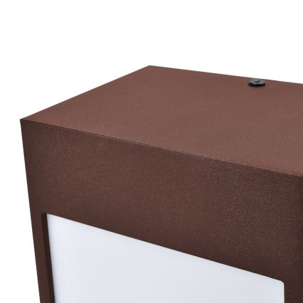 Brilagi - LED buitenwandlamp TERNI LED/12W/230V bruin IP44