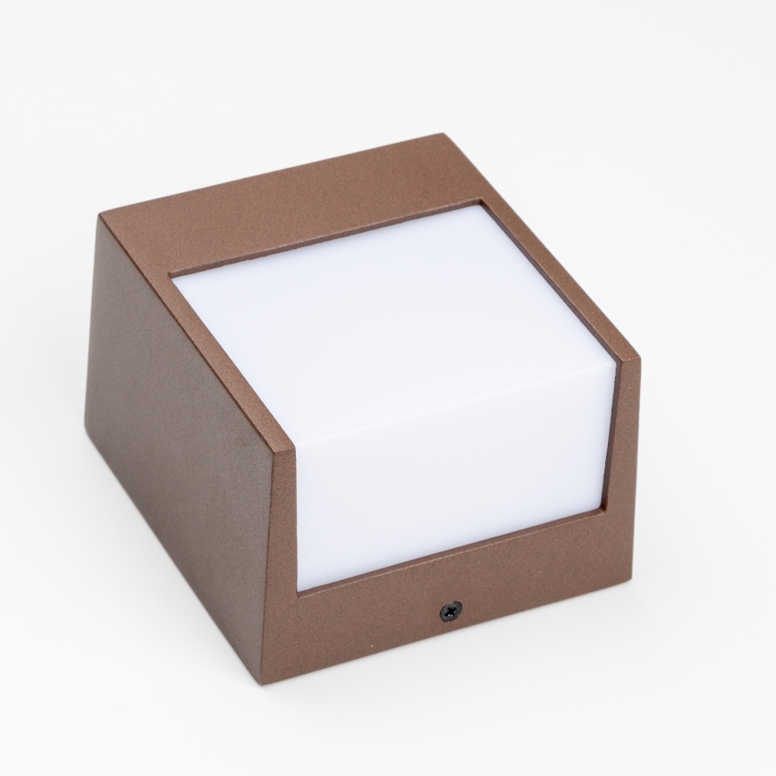 BRILAGI - LED buitenwandlamp TERNI LED/12W/230V bruin IP44