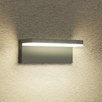 Brilagi - LED Buitenwandlamp TESSI LED/10W/230V antraciet IP54
