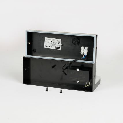 Brilagi - LED buitenwandlamp TESSI LED/10W/230V zwart IP54