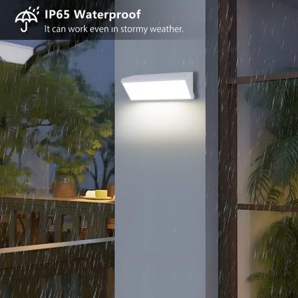 Brilagi - LED buitenwandlamp TRIANGLE LED/42W/230V 3000/4000/6500K wit IP65