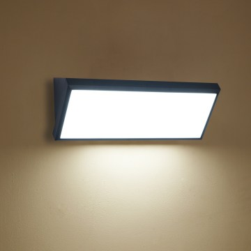 Brilagi - LED buitenwandlamp TRIANGLE LED/42W/230V 3000/4000/6500K zwart IP65
