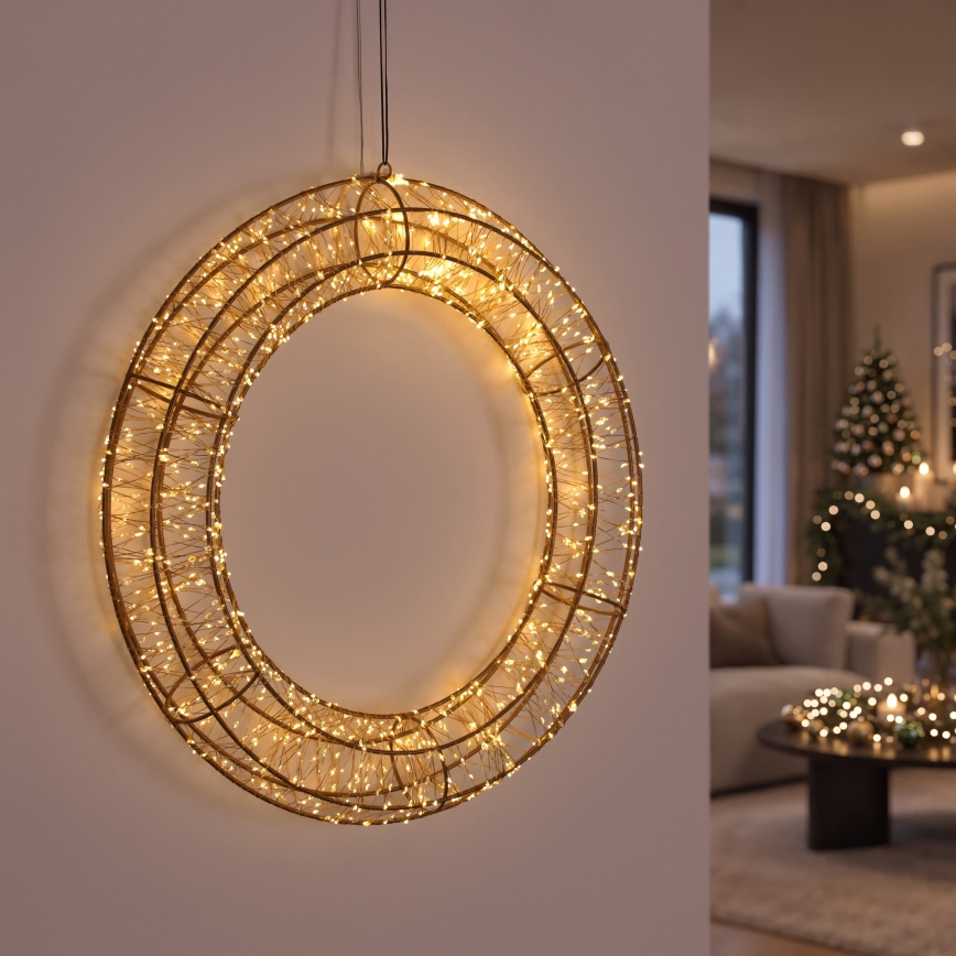BRILAGI - LED Couronne de Noël d'extérieur LED/5,4W/230V IP44 Ø 50 cm