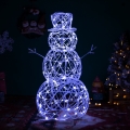 BRILAGI - LED Décoration de Noël extérieure LED/3,6W/31/230V 6500K 90 cm IP44 bonhomme de neige