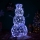 Brilagi - LED Décoration de Noël extérieure LED/3,6W/31/230V 6500K 90 cm IP44 bonhomme de neige