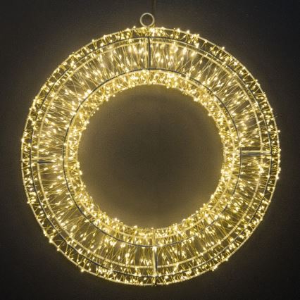 Brilagi - LED décoration de Noël extérieure LED/6W/230V IP44 couronne