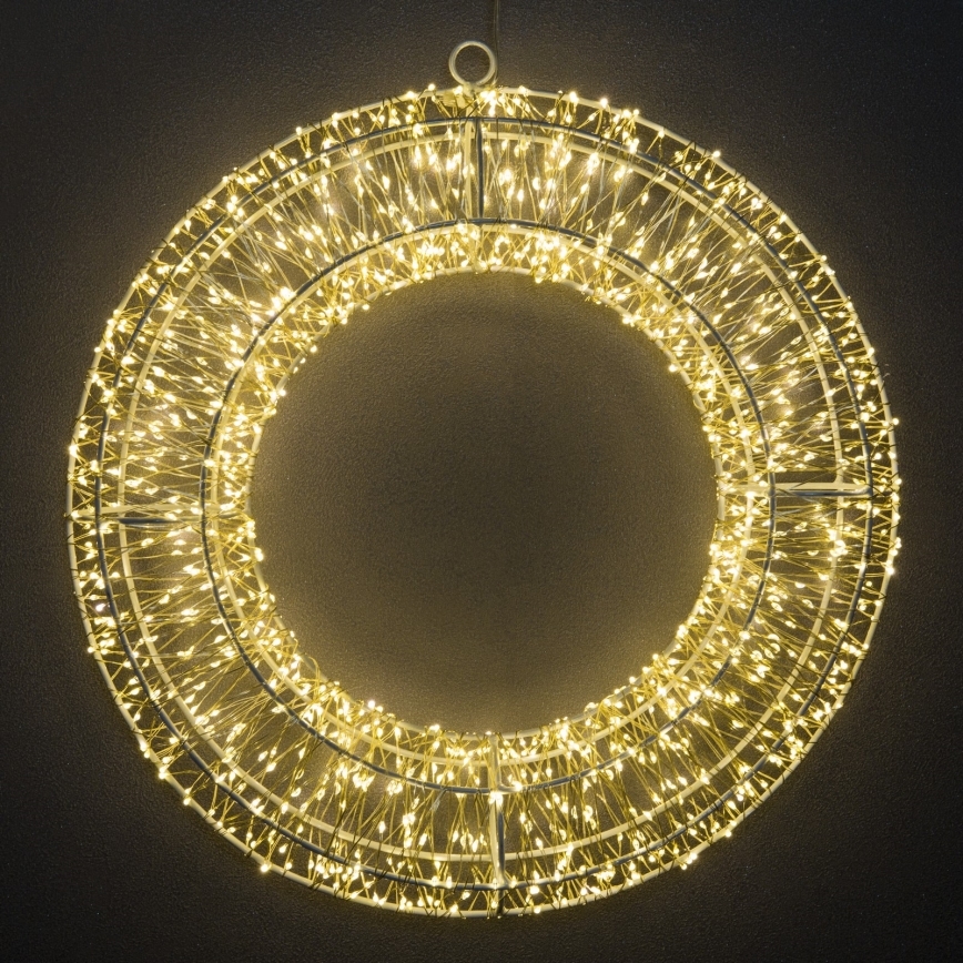 Brilagi - LED décoration de Noël extérieure LED/6W/230V IP44 couronne