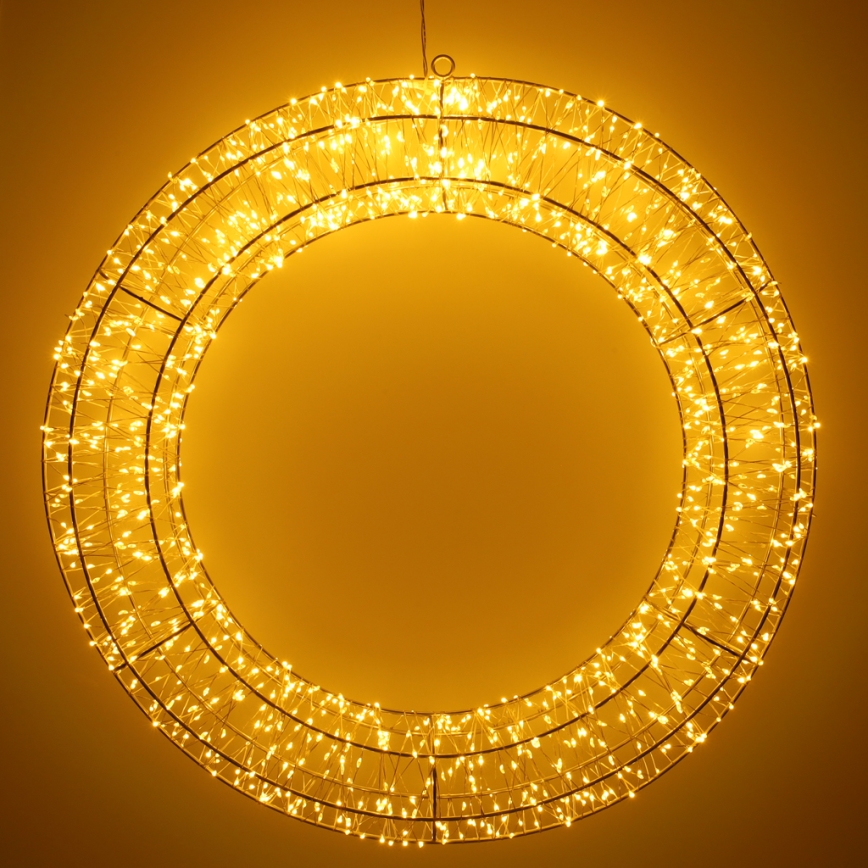 Brilagi - LED décoration de Noël extérieure LED/6W/230V IP44 couronne