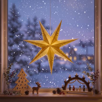BRILAGI - LED Décoration de Noël LED/2xAA 60 cm étoile