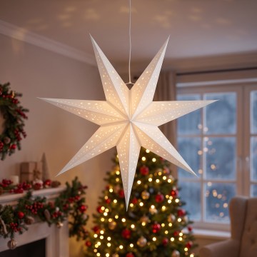 BRILAGI - LED Décoration de Noël LED/2xAA 80 cm étoile