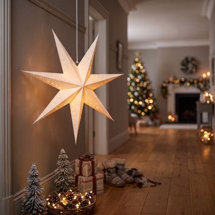 BRILAGI - LED Décoration de Noël LED/2xAA 80 cm étoile