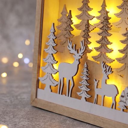 BRILAGI - LED décoration de Noël LED/2xAA