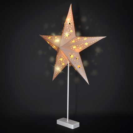 Brilagi - LED Décoration de Noël LED/3xAA 66x45 cm étoile