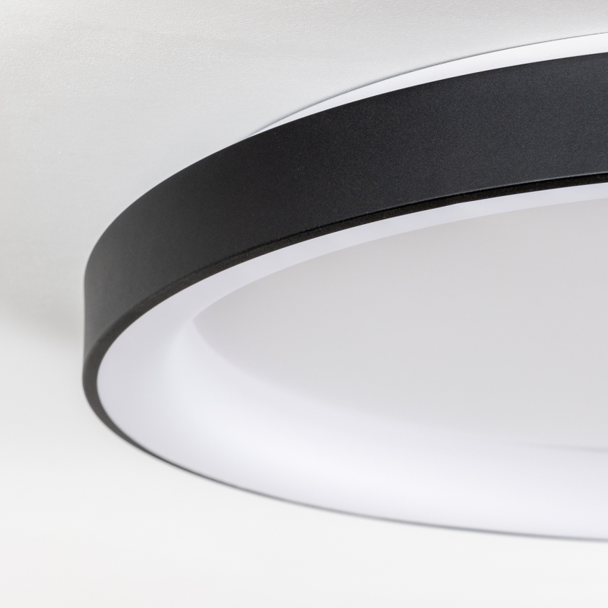 Brilagi - LED dimbare plafondlamp FALCON II LED/108W/230V 3000-6500K Ø 80 cm zwart + afstandsbediening