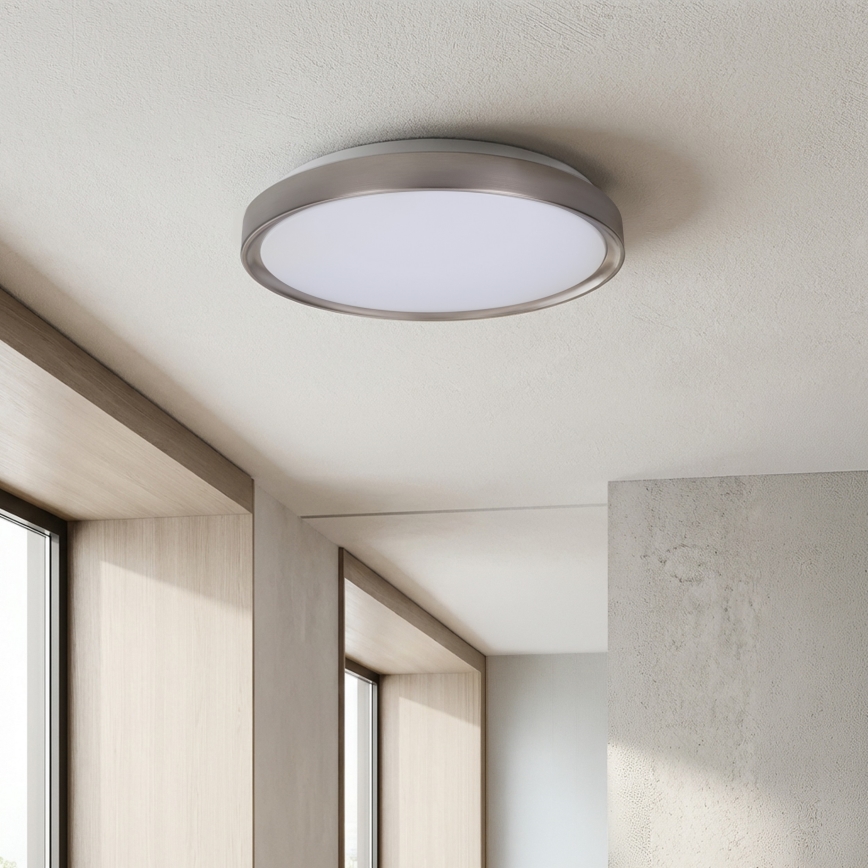 Brilagi - LED-dimbare plafondlamp FANCIA LED/48W/230V 3000-6500K pr. 39 cm antraciet + afstandsbediening