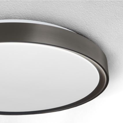 Brilagi - LED-dimbare plafondlamp FANCIA LED/48W/230V 3000-6500K pr. 39 cm antraciet + afstandsbediening