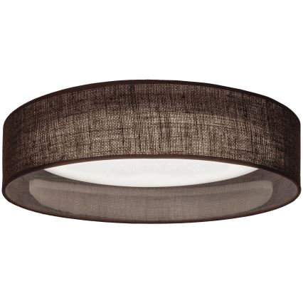 Brilagi - Dimbare LED-plafondlamp VELVET SMARTIX STARS LED/36W/230V 3000-6000K Ø 55 cm bruin Wi-Fi Tuya Beacon + afstandsbediening