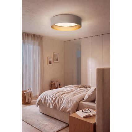 Brilagi - LED-dimbare plafondlamp VELVET SMARTIX STARS LED/36W/230V 3000-6000K Ø 55 cm crème/goud Wi-Fi Tuya Beacon + afstandsbediening