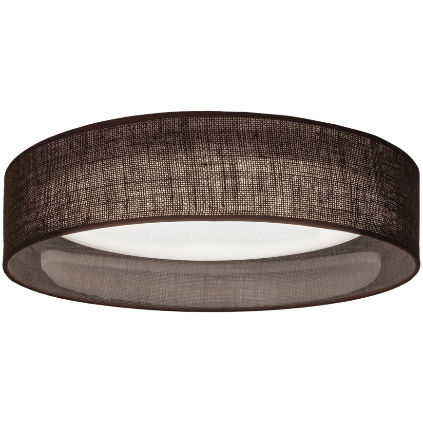 Brilagi - Dimbare LED-plafondlamp VELVET SMARTIX STARS LED/24W/230V 3000-6000K Ø 45 cm bruin Wi‑Fi Tuya Beacon + afstandsbediening