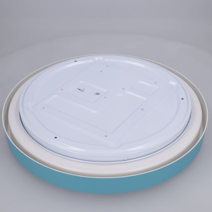 Brilagi - LED dimbare plafondlamp MATTEO LED/48W/230V 3000-6500K Ø 41 cm turquoise + afstandsbediening