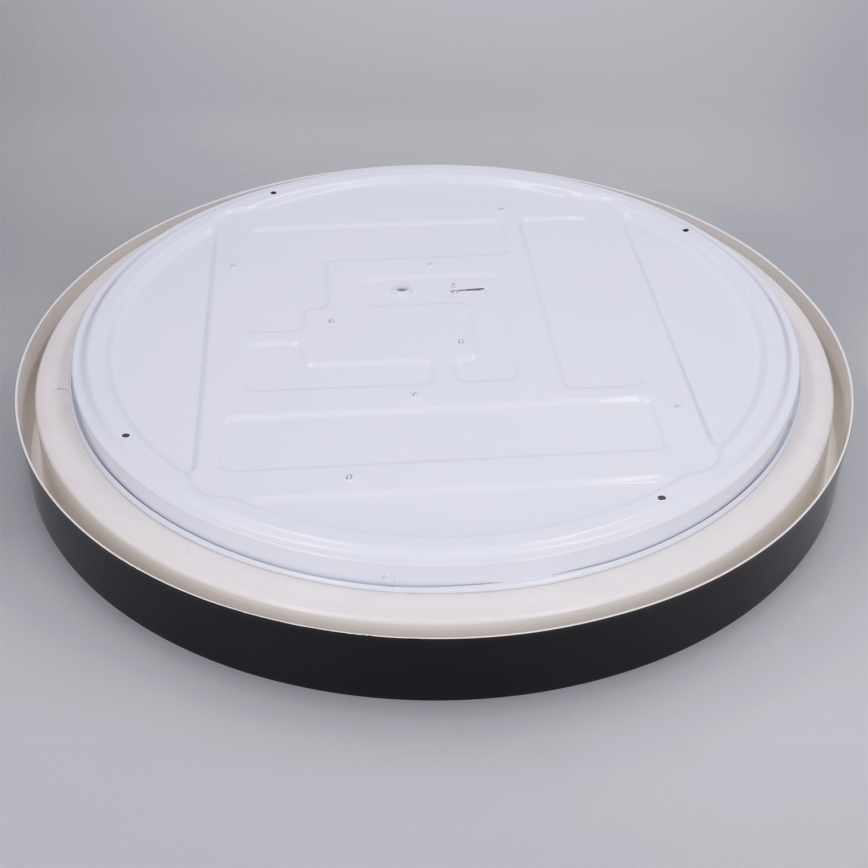 Brilagi - Dimbare LED-plafondlamp MATTEO, 60 W, 230 V, 3000–6500 K, Ø 51,5 cm, zwart, incl. afstandsbediening