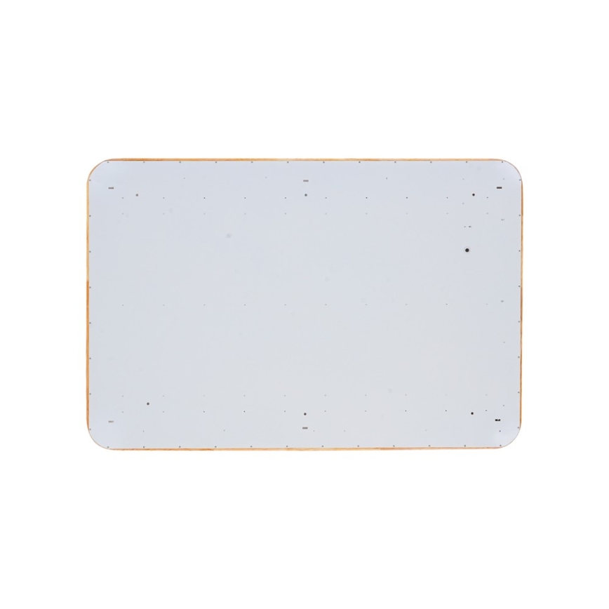Brilagi - Dimbare LED-plafondlamp MOLINA SQUARE LED/128W/230V 3000-6000K eiken 90x60 cm + afstandsbediening