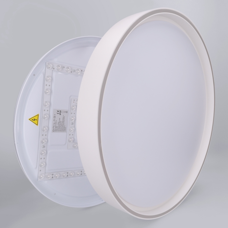 BRILAGI - Dimbare LED-plafondlamp NANCI LED/60W/230V 3000-6500K pr. 49 cm wit + afstandsbediening