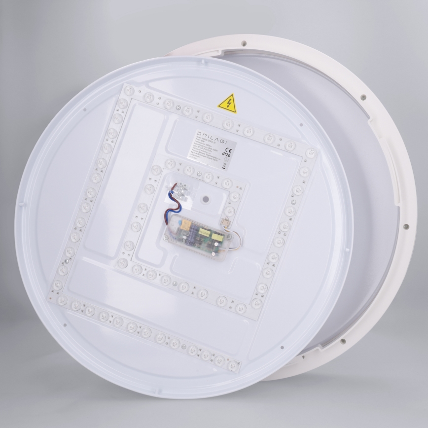 BRILAGI - Dimbare LED-plafondlamp NANCI LED/60W/230V 3000-6500K pr. 49 cm wit + afstandsbediening