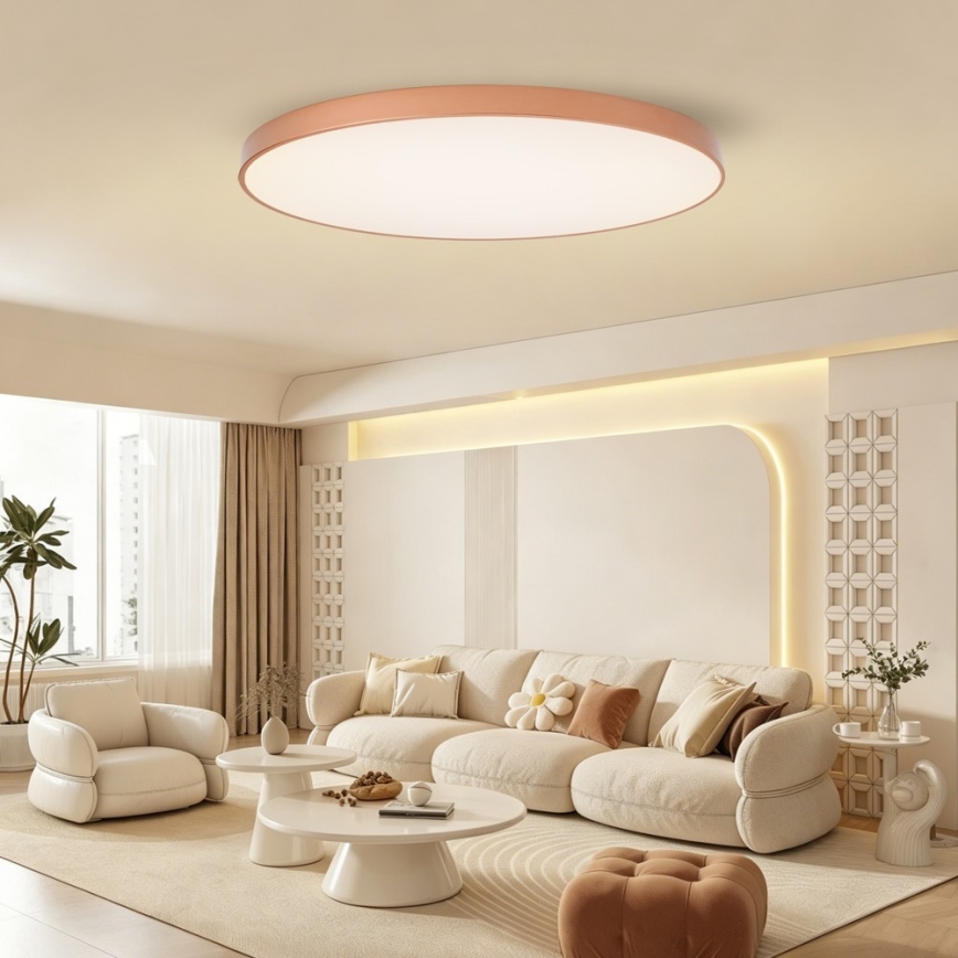 BRILAGI - Dimbare LED-plafondlamp POOL SMART LED/180W/230V 3000-6000K 120 cm bronskleurig Wi-Fi Tuya + afstandsbediening