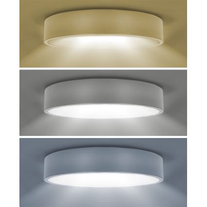 Brilagi - Dimbare LED-plafondlamp POOL SMART LED/48W/230V 40 cm 3000-6000K Wi-Fi Tuya + afstandsbediening wit