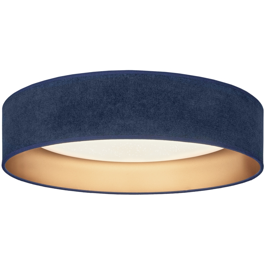 Brilagi - LED-dimbare plafondlamp VELVET SMARTIX STARS LED/36W/230V 3000-6000K Ø55 cm blauw/goud Wi-Fi Tuya Beacon + afstandsbediening