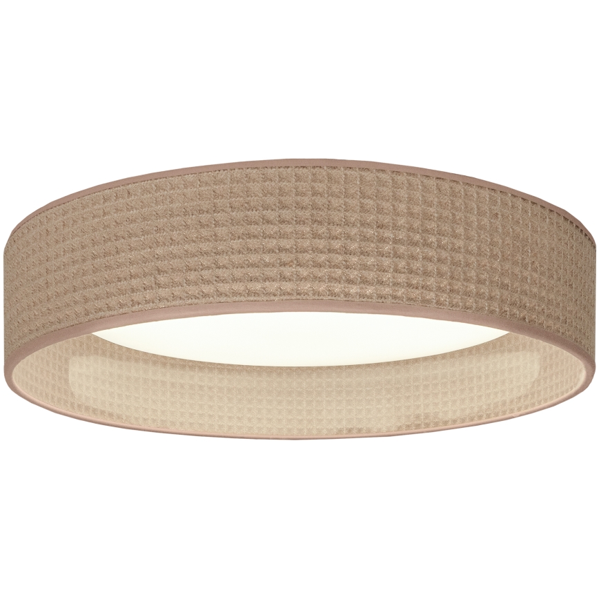 Brilagi - LED-dimbare plafondlamp VELVET SMARTIX LED/36W/230V 3000–6000K Ø 55 cm beige Wi‑Fi Tuya Beacon + afstandsbediening