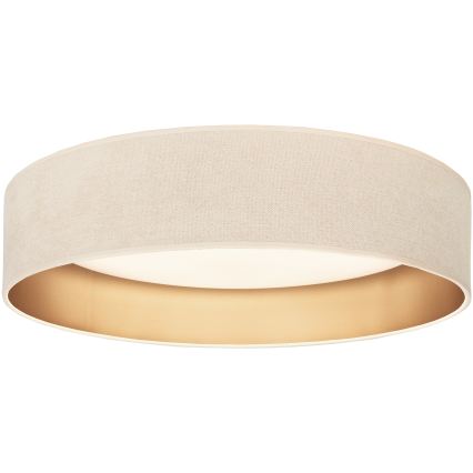 Brilagi - LED-dimbare plafondlamp VELVET SMARTIX LED/36W/230V 3000-6000K Ø 55 cm crème/goud Wi-Fi Tuya Beacon + afstandsbediening