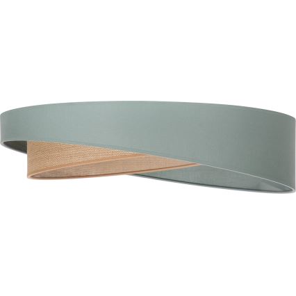 BRILAGI - Dimbare LED-plafondlamp VELVET TWIST LED/36W/230V 3000-6000K Ø 65 cm Wi-Fi Tuya Beacon groen/beige + afstandsbediening